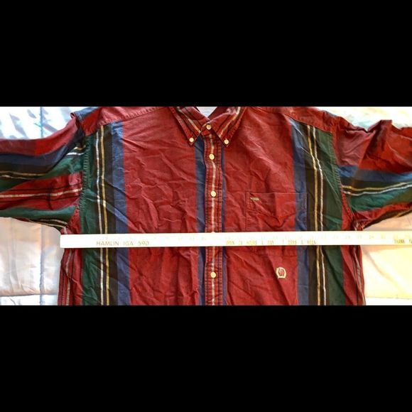 Vintage Tommy Hilfiger Striped Shirt Size 2XL - Picture 4 of 6